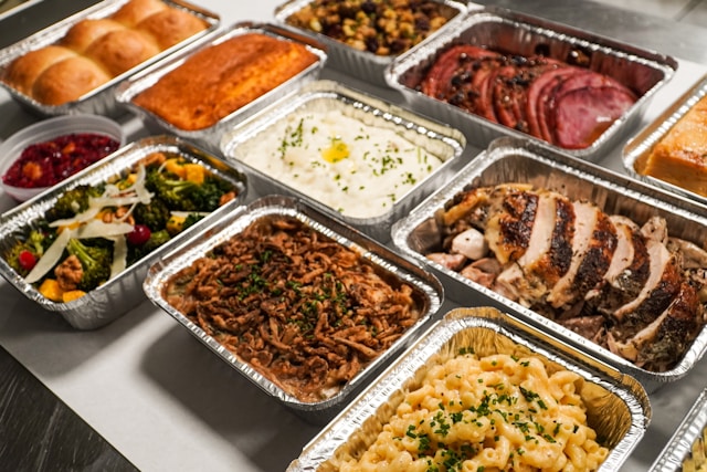 Catering setup at Rob’s Restaurant for events in Brookville and Dayton, Ohio