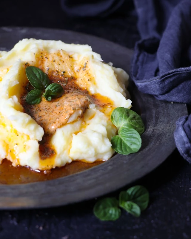 Mashed potatoes side dish