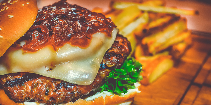 Specialty Burger from Rob's Restaurant, the best burger restaurant in brookville, ohio.